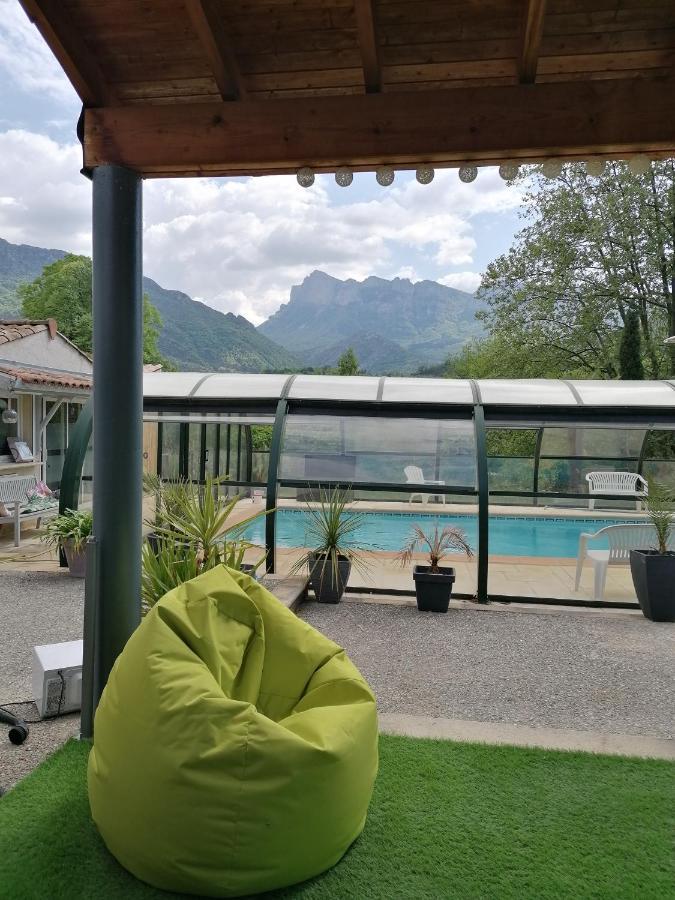 Chambre Familiale "Le Pecher" Saillans  Exterior foto